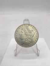 Antique silver morgan dollar 1884-O