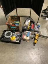 Collection of Various Power Tools & Hand tools incl. DeWalt Angle Grinder, Skil Saw, Power Painter,