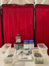 Large Construction Home Repair Hardware Supply Assortment. Nails, Screws, Washers & Nuts. See pics.