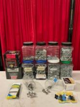 Large Construction Home Improvement Hardware Supply Assortment. Nuts, Bolts & Screws. See pics.