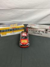 2x Die Cast Collectible Cars 1:24 incl Action Believed to be Hand Signed Brian Vickers #57