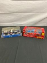 2x Die Cast Collectible Cars 1:24 incl. Winners Circle #Rusty Wallace & Racing Champs #43 Kyle Pe...