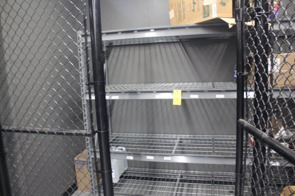 (1) 100" x 24" D x 70" Tshelving Unit, No Content