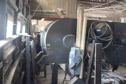 3' Cyclone Dust Collector w/54" x 10' L Support Structure