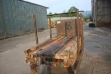 Steel - 50" x 12' Lumber Cart w/Even End