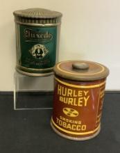2 Tobacco Tins - Urley & Tuxedo, See Photos For Condition