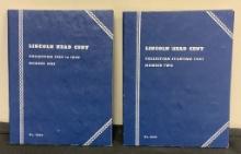 2 Volumes Lincoln Head Pennies - 1909VDB-1970D .