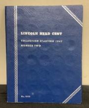 1 Volume Lincoln Head Pennies - 1941-1974