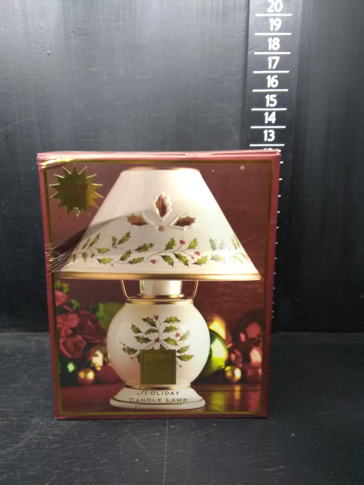 Lenox Holiday Candle Lamp
