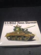 Vintage Model-Ban Dai U.S. M4A3 76mm Sherman Tank