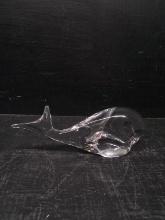 Studio Art Glass Crystal Figure-Whale