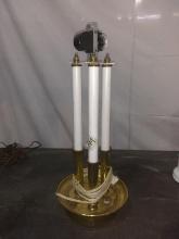 Lamp-3 Post Brass