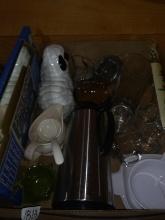 BL-Assorted Glass Mugs, Lamb Cookie Jar, Gravy Boat