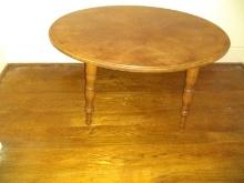 Pine Oval Coffee Table or side Table with Screw-in Legs
