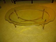 MCM Brass and Glass Coffee Table
