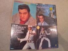 Collection of 4 Elvis LPs