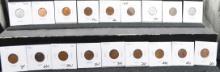 18 EARLY DATE LINCOLN WHEAT PENNIES