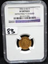 1856-0 $2 1/2 LIBERTY GOLD COIN