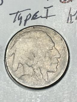 1913 D Type 2 Buffalo Nickel