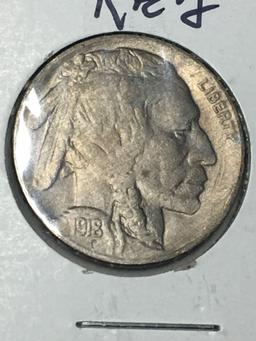 1918 S Buffalo Nickel