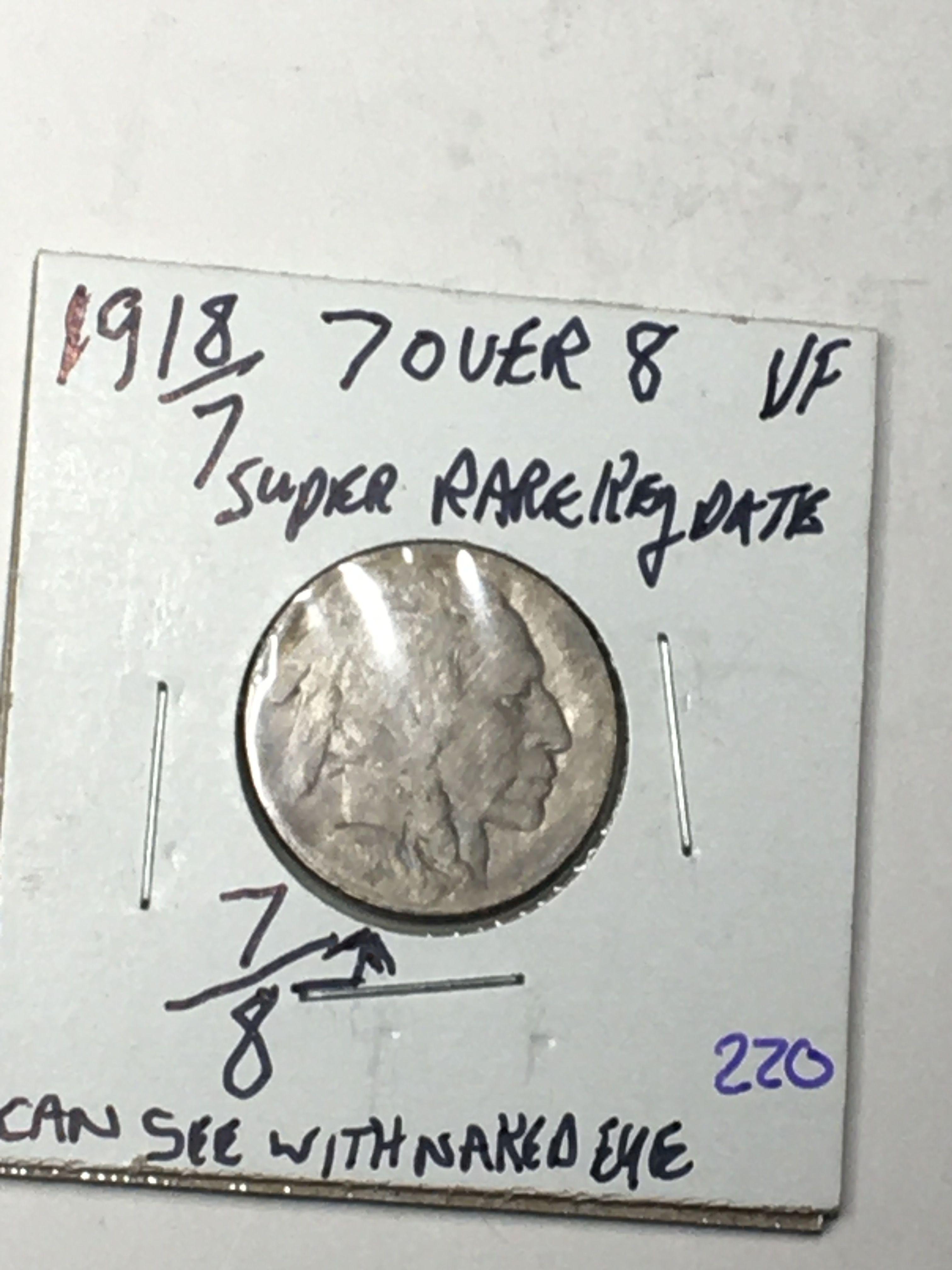 1917 / 8 Buffalo Nickel