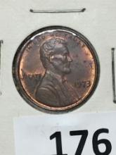 1973 P Lincoln Memorial Cent Coin