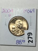 2004 D Sacagawea One Dollar