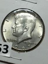 1967 P Kennedy Half Dollar 