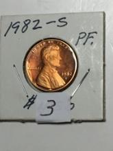 1982 S Lincoln Cent