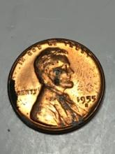 1955 S Lincoln Cent 