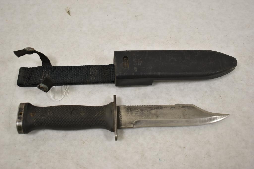 MK3 Mod O USN Vietnam  Knife and Scabbard