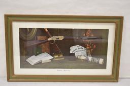 Winchester 1866 Framed Wall Picture
