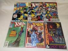 Six Marvel X-Men Comics 133