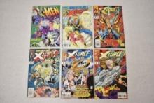 Five Marvel Comic Books