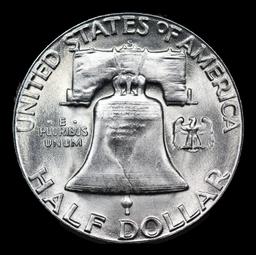 ***Auction Highlight*** 1953-s Franklin Half Dollar 50c Graded GEM FBL BY USCG (fc)