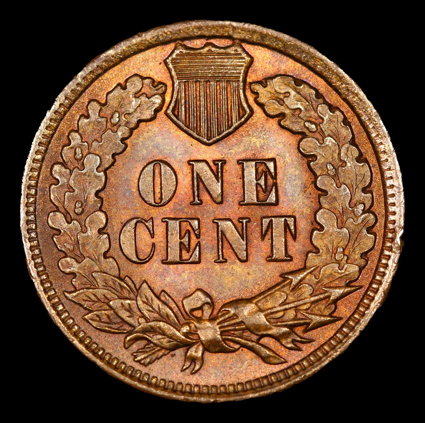 1906 Indian Cent 1c Grades Choice+ Unc RB