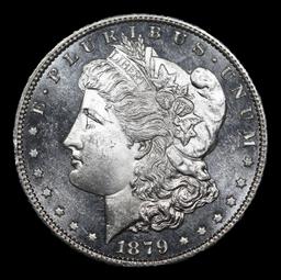***Auction Highlight*** 1879-s Morgan Dollar 1 Graded ms65+ dmpl By SEGS (fc)
