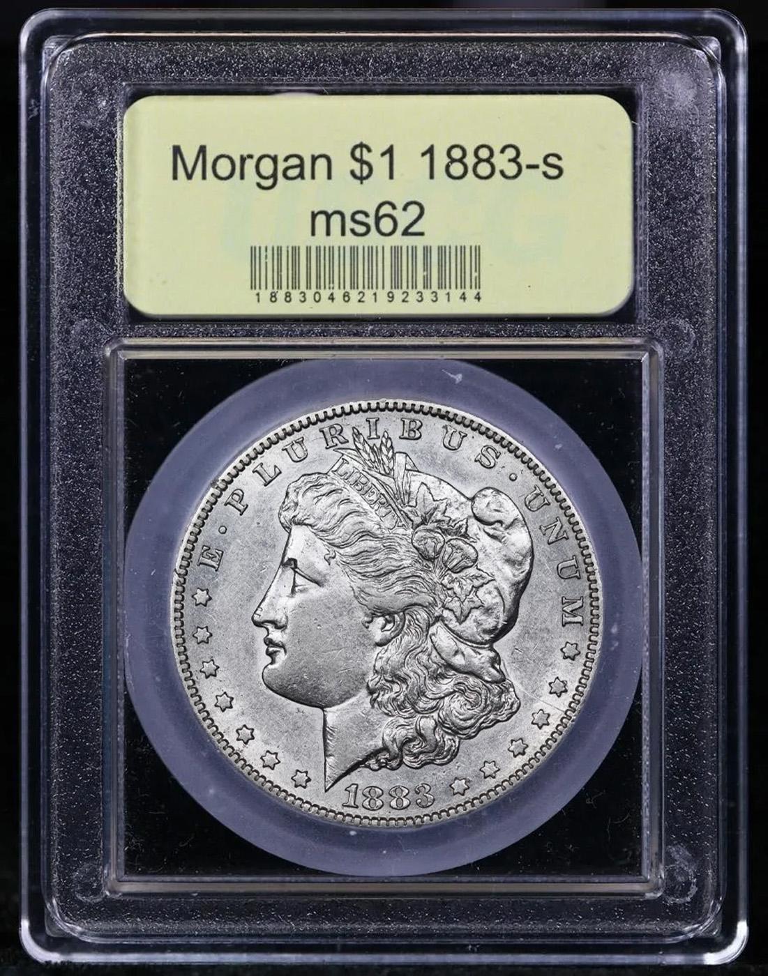 ***Auction Highlight*** 1883-s Morgan Dollar 1 Graded Select Unc By USCG (fc)