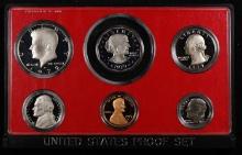 1979 United Stated Mint Proof Set 6 coins No Outer Box
