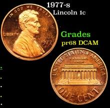 Proof 1977-s Lincoln Cent 1c Grades GEM++ Proof Deep Cameo