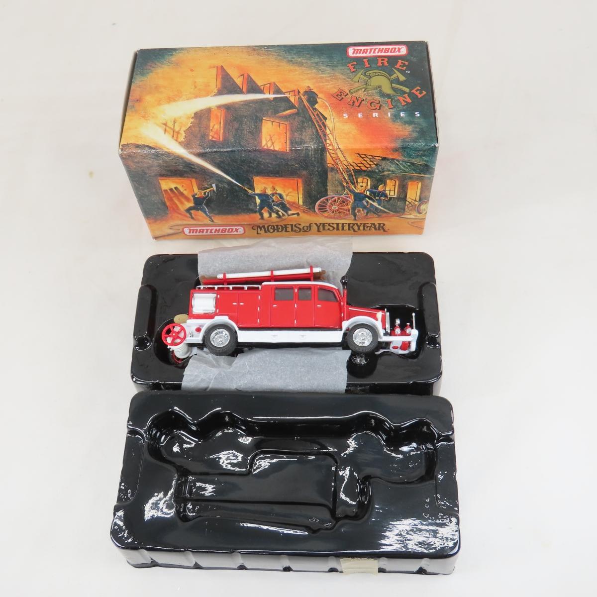 Corgi & Matchbox Fire Engines in Boxes 1:43