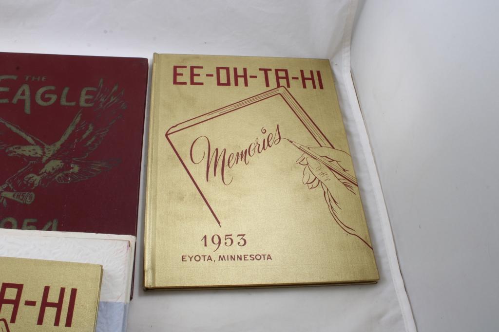 1949-1954 Eyota Minnesota Yearbooks