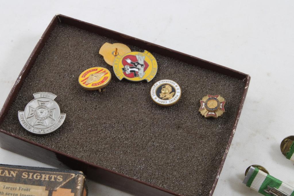 Lot of Vintage Military & Other Enamel Pins