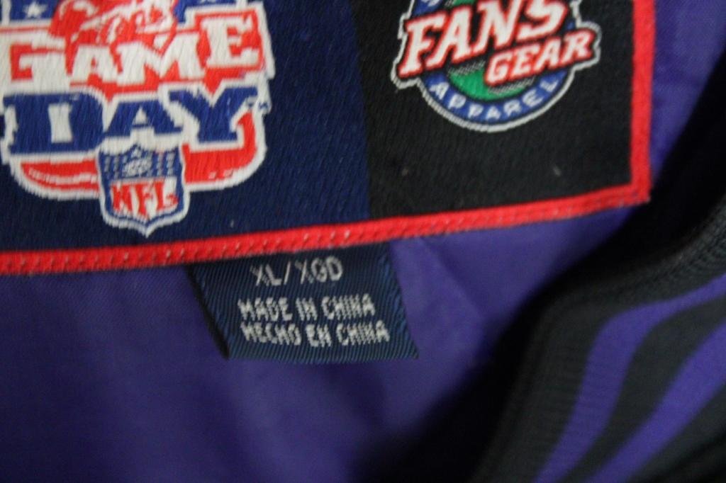 Minnesota Vikings Fans Gear Jacket Size XL