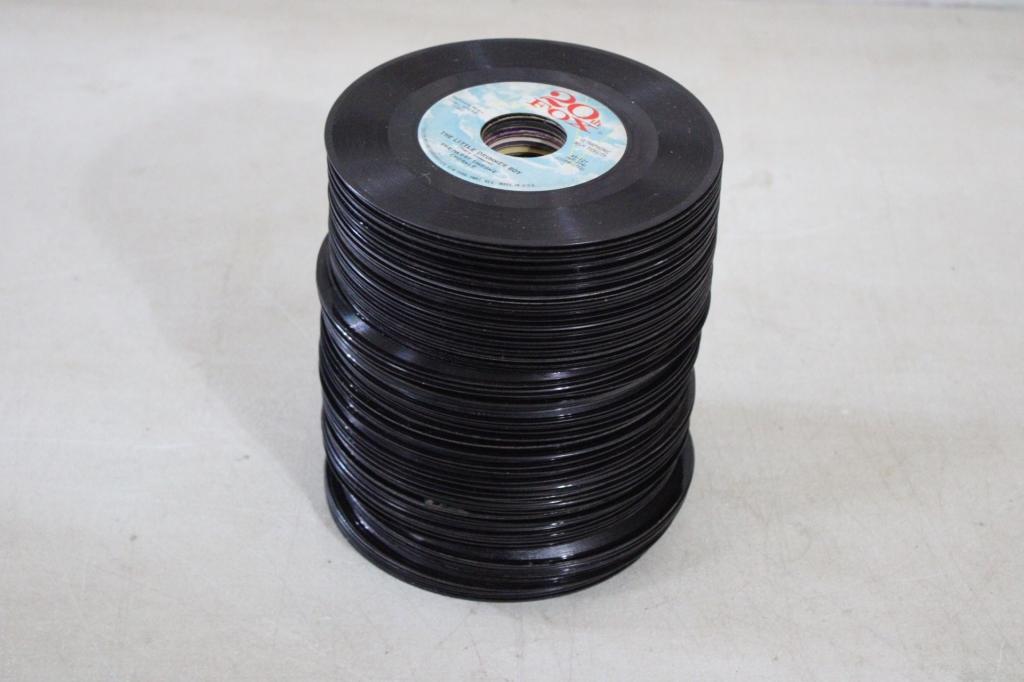 100+ 45 RPM Records Variety of Genres