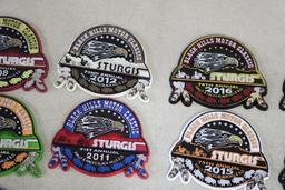 28 Yrs Motorcycle Sturgis Rubber Magnets