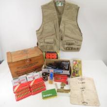 Mixed Ammo, Gun Cleaning Kits, Targets, Box