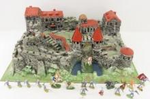 Elastolin Ritterburg O&M Hausser Castle Play Set