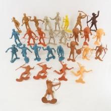 Assorted Plastic Marx Playset Figures