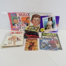 Vintage Mad magazines/Calendars